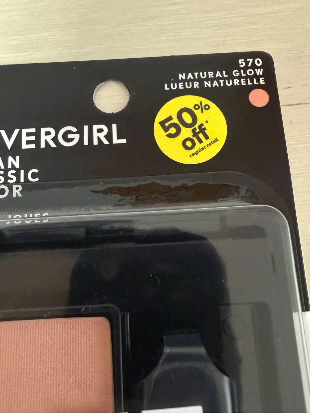 Bundle 2x COVERGIRL Clean Classic Color Blush 570 Natural Glow NWT